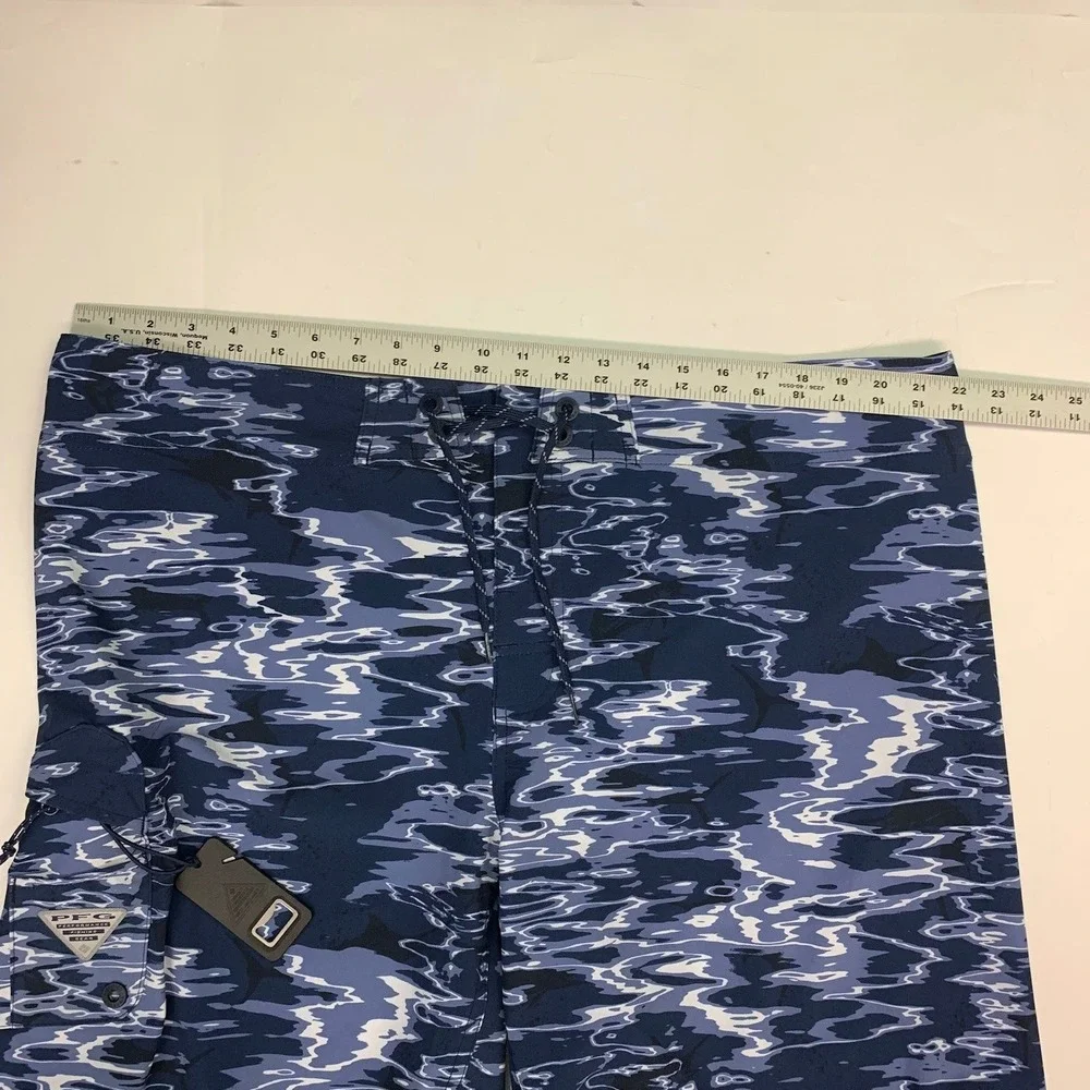 Columbia Men's‎ Board Shorts Camouflage Water PFG Offshore II Size 44 NWT